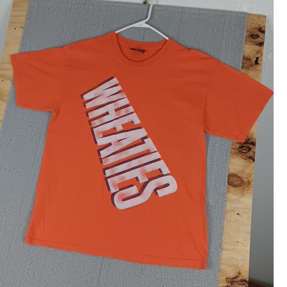 Steve & Barrys Wheaties Graphic T-Shirt Men's Large Orange Casual Cereal Logo - Picture 2 of 10